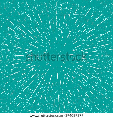 Foto stock: Vector Abstract Background With Frame In Centre And Hand Drawn Textured Arc Shapes It Looks Like Hi