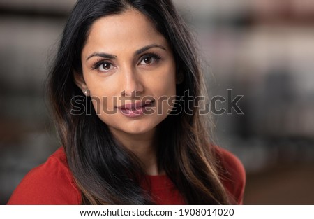 Stock photo: Pretty Woman Setting Hair