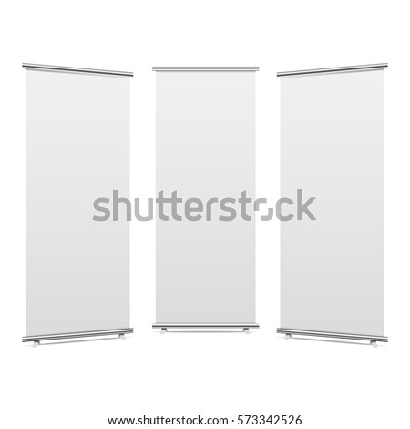 [[stock_photo]]: Blank Banner Stand