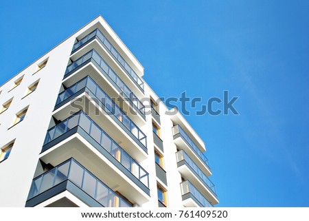 Foto stock: New Resort Apartment House Detail