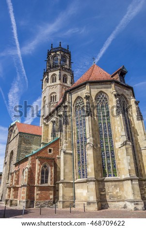 Stock photo: St Ludgeri Church Munster Germany
