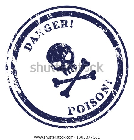 Stock photo: Skull And Crossbones Banner Illustration