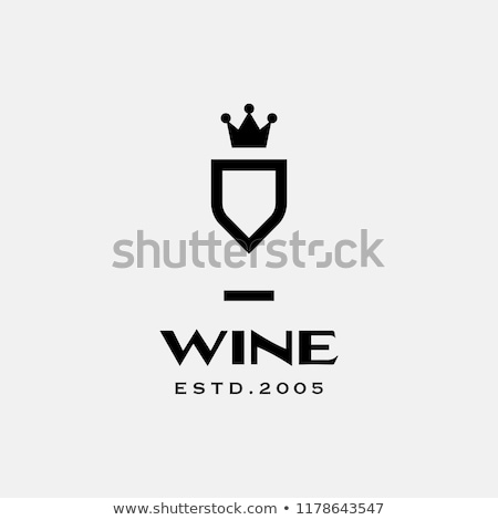Stok fotoğraf: Icon For Premier Vintage Wines