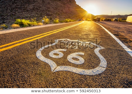 Foto stock: Route 66