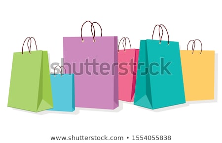 Foto stock: Aco · de · compras · com · etiqueta