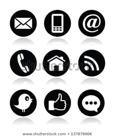 Glossy Like Us Vector Icon Button [[stock_photo]] © RedKoala