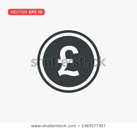 Zdjęcia stock: Pound Sign Vector Icon Design