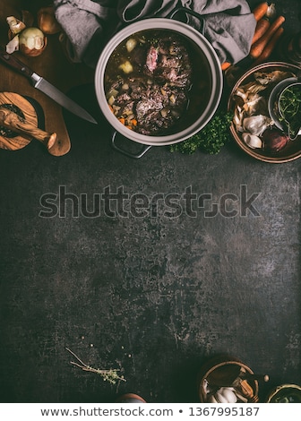 [[stock_photo]]: Oupe · épicée · à · cuisson · lente