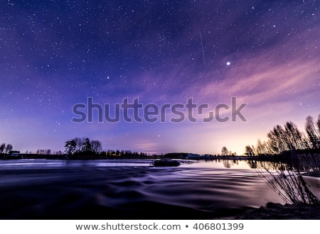 [[stock_photo]]: A River Landscape At Night