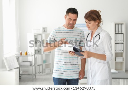 Zdjęcia stock: Physician Having Appointment