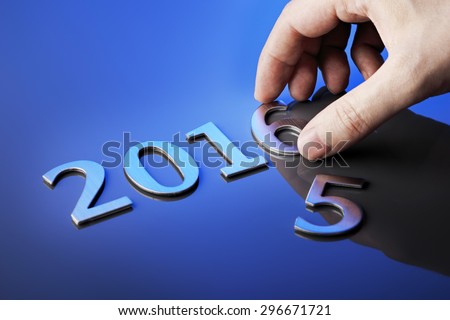 New Year 2016 And Previous Years Stock foto © Stocksnapper
