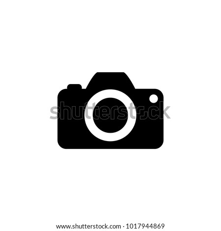 Stock photo: Camera Photo Icon Simple Illustration