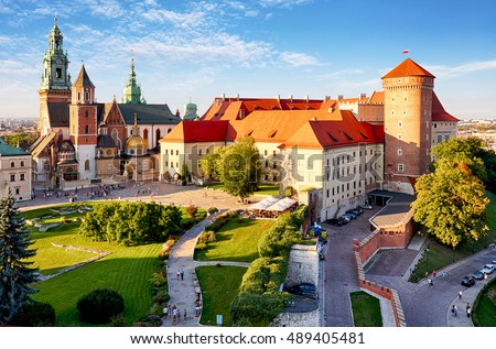 ストックフォト: Wavel Castle In A City Of Krakow Poland