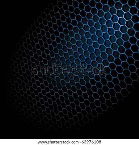 Metal Fence Vector Illustration On A Dark Background Foto stock © fixer00