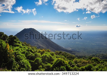Stock fotó: Volcano In Salvador