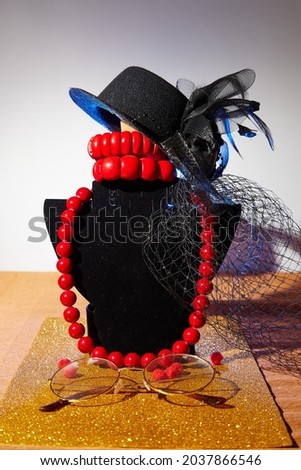 Stok fotoğraf: Decorating Dress With Beads