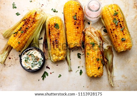 Stock photo: Grilled Corn
