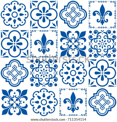 Set Of Portuguese Tiles [[stock_photo]] © RedKoala