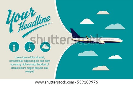 Stock fotó: Travel Agency Business Icon