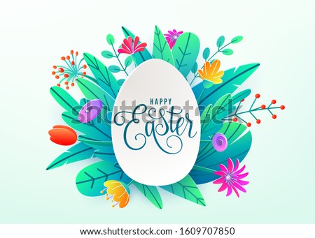 Stock fotó: Composite Image Of Happy Easter