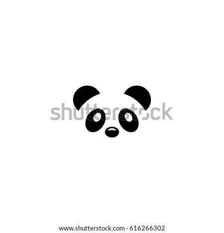 Stock fotó: Panda Icon