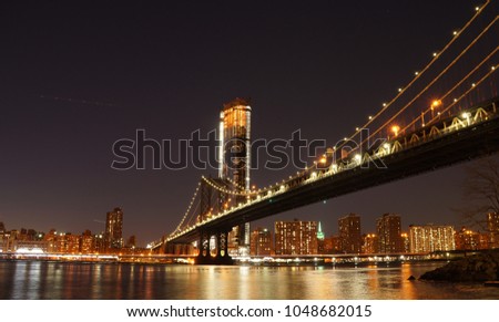 ストックフォト: Around Brooklyn Bridge In New York