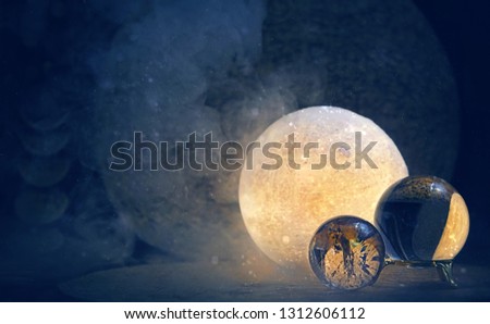 [[stock_photo]]: Fortune Teller With Crystal Ball