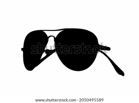 Stok fotoğraf: Black Pixel Glasses Vector Thug Lifestyle For Meme Photos And Pictures Deal With It Isolated Ill