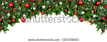 Tree Shaped Christmas Decoration Foto stock © Smileus