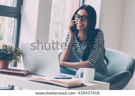 Foto stock: Creative Manager Is Always Working