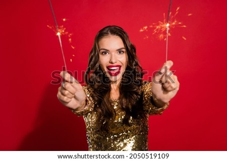 Сток-фото: Stylish Women Holding Fire Sparkler In Bachelorette Party