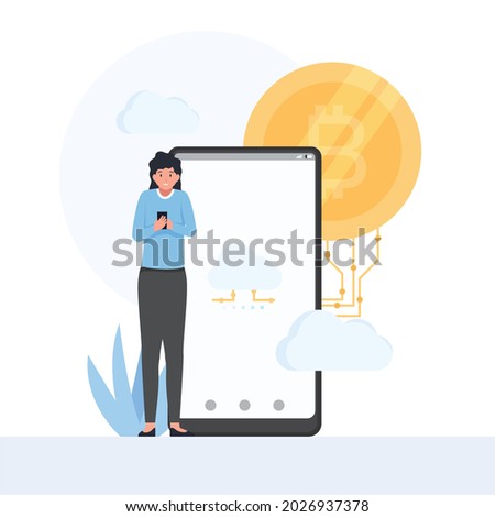 Foto stock: Hosting Processor Vector Concept Metaphor