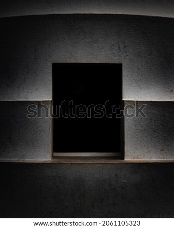 Stock foto: Simple Cement Floor Background Between Darkness