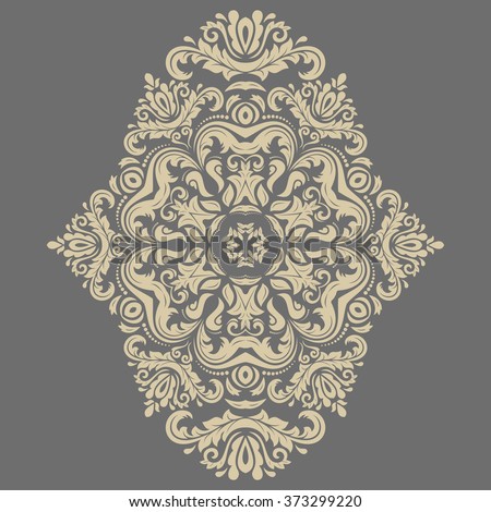 Stock photo: Elegant Vector Ornament In The Style Of Barogue