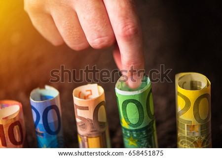 [[stock_photo]]: European Farmer Making Profit From Agricultural Production