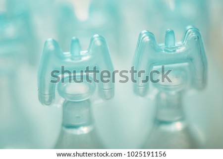 Сток-фото: Sodium Chloride Saline Ampoules For Babies