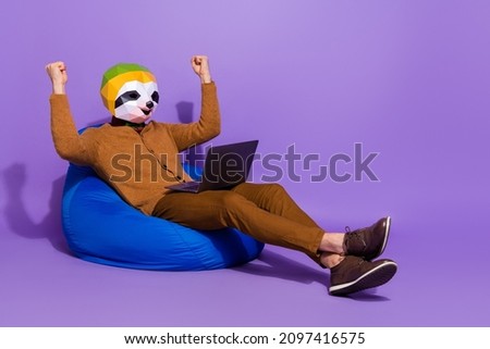 Zdjęcia stock: Full Body 3d Character Portrait Of A Businessman Relaxing