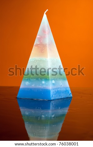 Pyramid Of Candles [[stock_photo]] © Fanfo