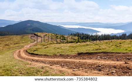 Dirt Road Foto stock © luckyraccoon