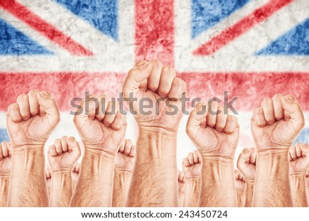 [[stock_photo]]: Great Britain Labour Movement Workers Union Strike