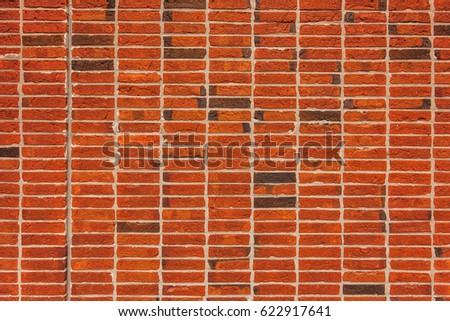 Zdjęcia stock: Unique Brick Wall Texture Stacking Method For Bricklaying