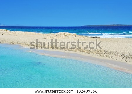 Stock photo: Beach Of Ses Illetes Formentera