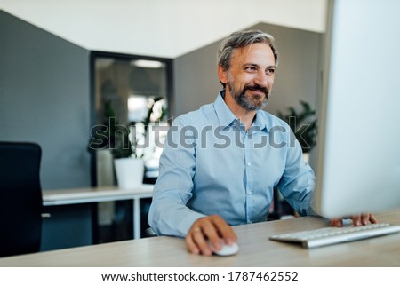 Stok fotoğraf: Confident Senior Businessman