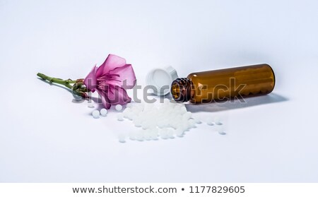 Stock fotó: Homeopathic Remedy Bottles