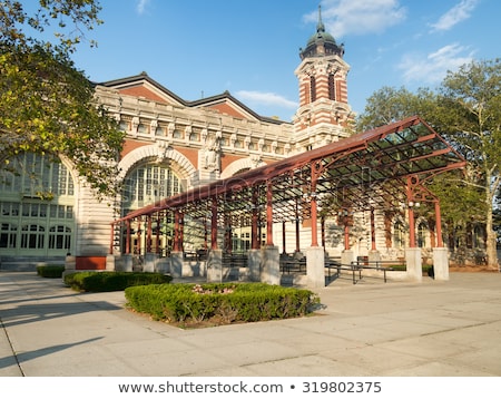 Stock fotó: Immigration Museum Ellis Island New York City Usa