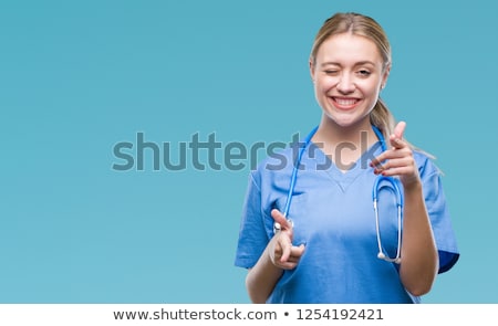 Foto d'archivio: Woman Doctor Smiling To You