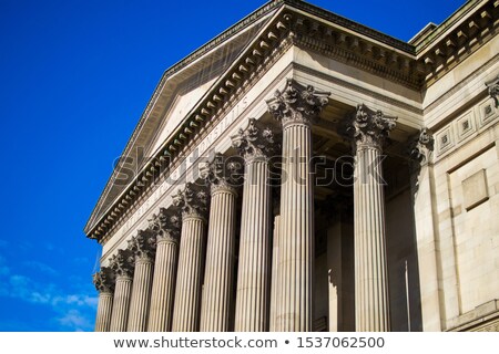 Foto stock: Outdoors Concert Hall With Ancient Columns