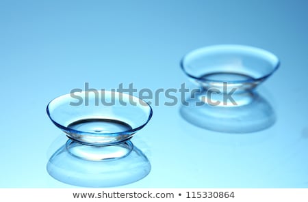 Stockfoto: Pair Of Soft Contact Lenses