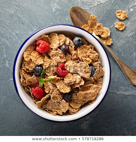 Stok fotoğraf: Cornflakes And Berry