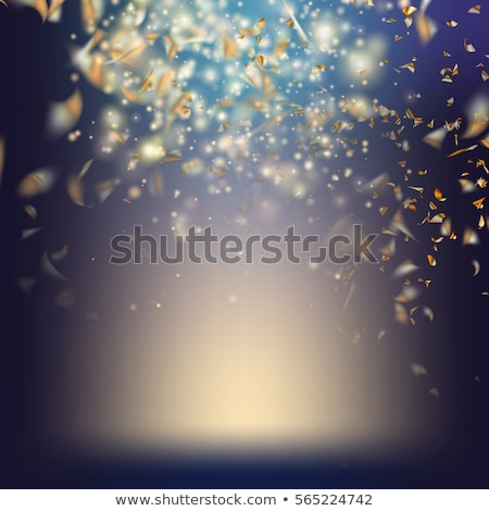 Stockfoto: Randomly Flowing Confetti Backgound Eps 10